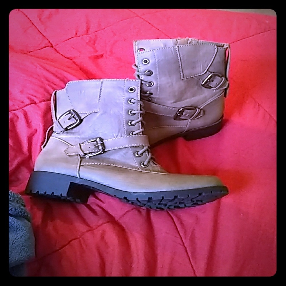Army Style Boots